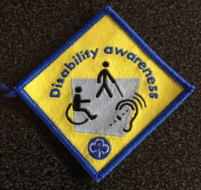 Brownies Disability Awareness Badge